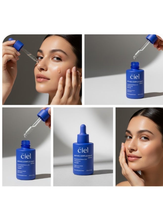 سيل سيروم الريتينول المركب الليلي من Ciel – تركيبة ريتينويد قوية 0.4% لتقليل التجاعيد وتجديد البشرة، 30مل - Image 4